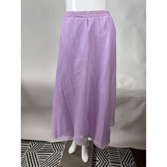 Night Vogue Lavender Beaded Two-Piece Set XL / L 100% Polyester Womens Blemishes - Picture 16 of 16